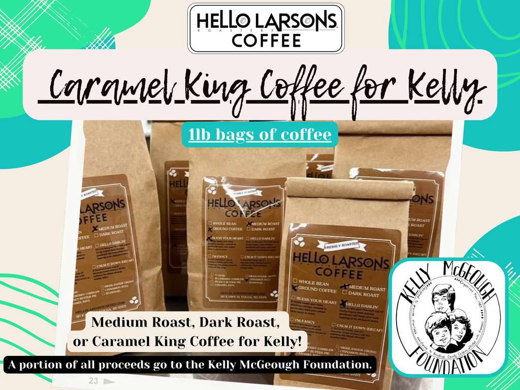 Hello Larsons Coffees - KM Foundation Fundraiser