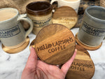 Hello Larsons Coasters