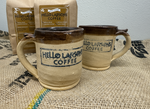 Hello Larsons Coffee Mugs