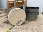 Hello Larsons Coffee Mugs