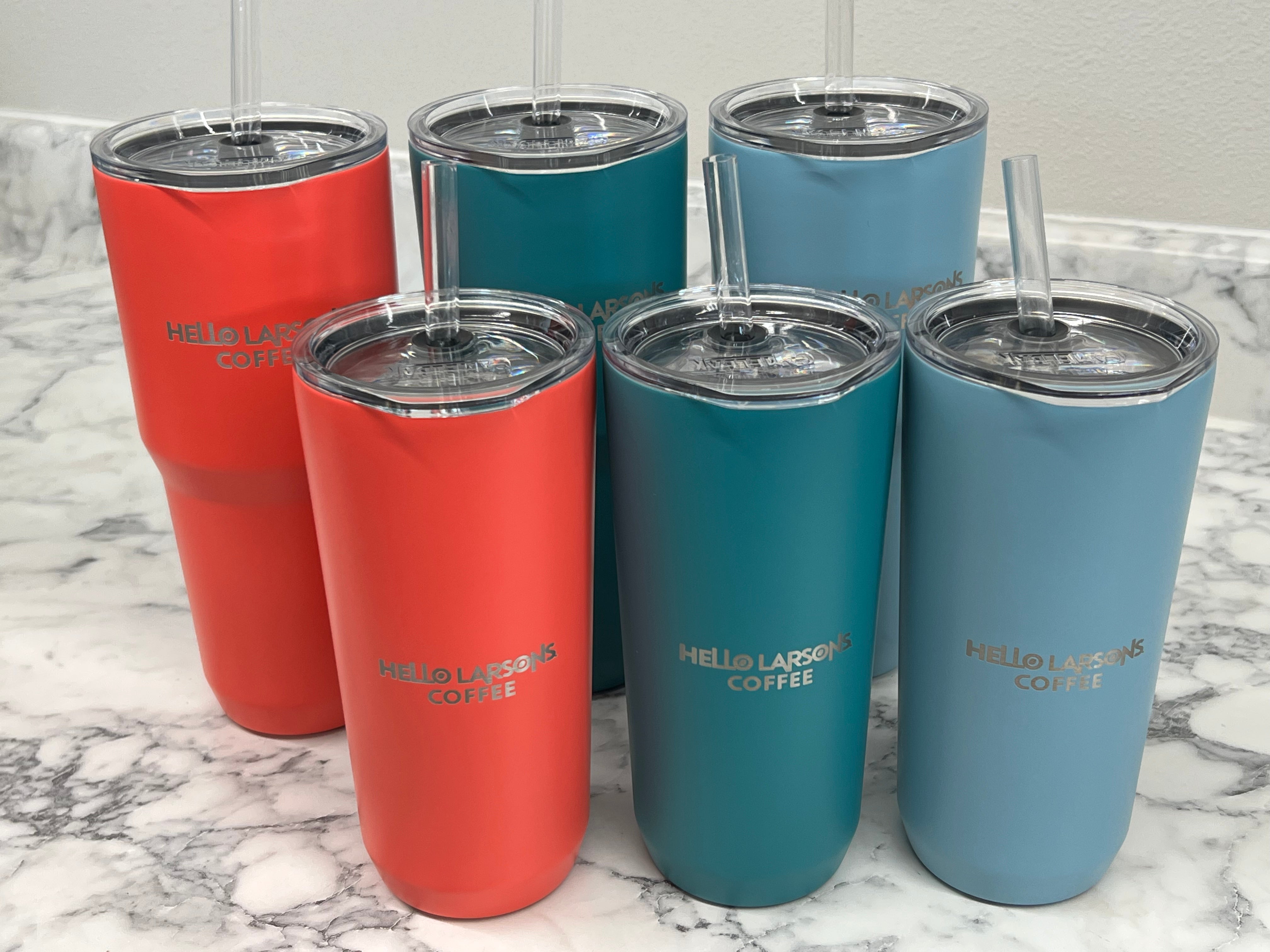 Horizon 20 oz Tumbler - Insulated Stainless Steel - Tri-Mode Lid