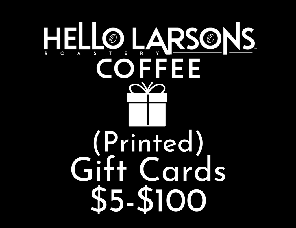 Physical Gift Cards - Shipping or Local Pickup