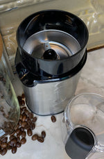 Silver Coffee Grinder